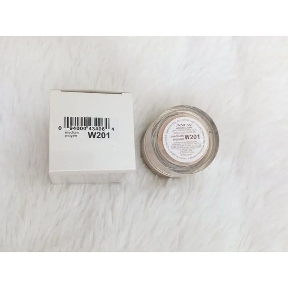 Avon Anew Wrinkle Zone Line Smoothing Duo (0.14 oz / 4 g) W201 Medium 